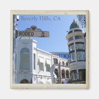 Cool Beverly Hills, Rodeo Dr Magnet!
