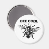 Aimant Cool d'abeilles (Recto/Verso)