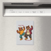 Aimant Cool Dancing Bears (In Situ (Lave-vaisselle))