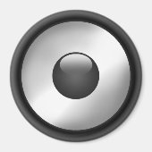 Aimant Cool et fun Musique Conception du haut-parleur (Devant)