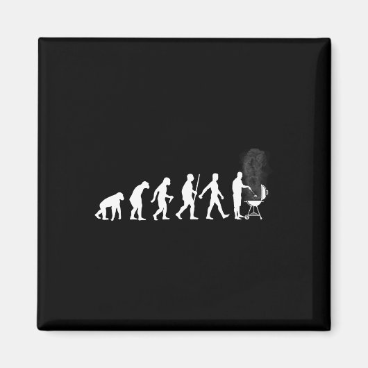 Aimant Cool Grilling For Men Women Bbq Grill Byrbeque Mea (Devant)