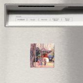 Aimant Cool japonais cerisier en Kawagoe Yoshida art (In Situ (Lave-vaisselle))