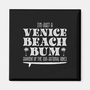 Aimant Cool, je suis juste un fainéant de Venice Beach, a