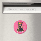Aimant Cool Kat Hip hop (In Situ (Lave-vaisselle))