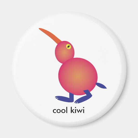 Aimant cool kiwi (Devant)