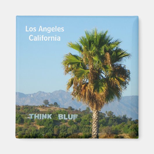 Aimant Cool Los Angeles ! (Devant)