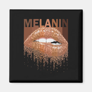 Aimant Cool Melanin Queen Lips femmes Black Queen Africai