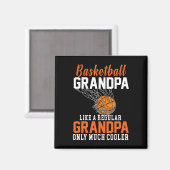 Aimant Cool Mens Sketll Grandpa - Funny Sketll Grandfathe (Recto/Verso)