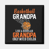 Aimant Cool Mens Sketll Grandpa - Funny Sketll Grandfathe (Devant)