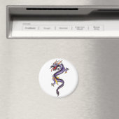 Aimant Cool Oriental Purple Dragon (In Situ (Lave-vaisselle))