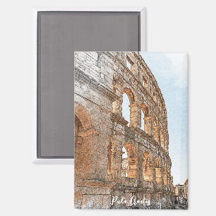 Aimant Cool Pula Croatia City Landmark Travel