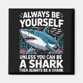 Aimant Cool Shark Novelty For Men Women Kids Shark Fan Sh (Devant)