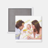 Aimant Cool spécial Budget photo famille (Recto/Verso)