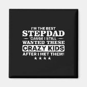 Aimant Cool Stepdad For Men Père Step Papa Parenthood St (Devant)