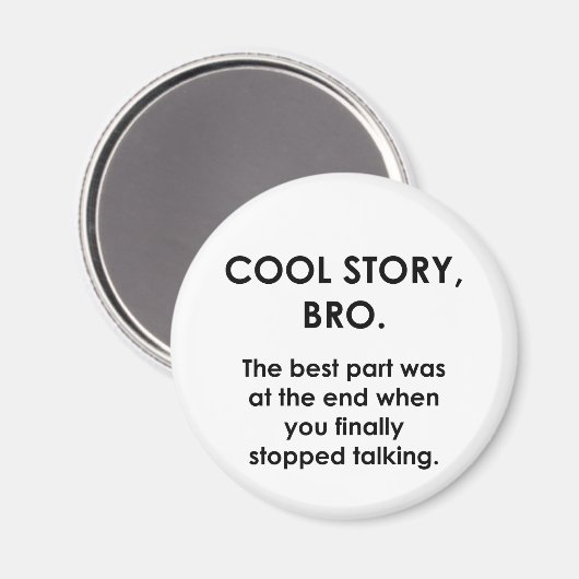 Aimant Cool Story, Bro (Recto/Verso)