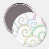Aimant Cool, tendance, moderne onduleur brosses (Recto/Verso)