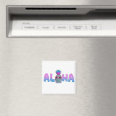 Aimant Cool tropical Aloha Pineapple (In Situ (Lave-vaisselle))