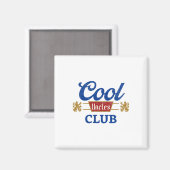 Aimant Cool Uncles Club Meilleur Oncle Jamais Drôle Poche (Recto/Verso)