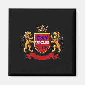 Aimant Cool Uncles Club Uncle Ever Funny Cket Funny Uncle (Devant)