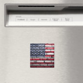 Aimant Cool USA Drapeau design (In Situ (Lave-vaisselle))