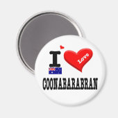 Aimant COONABARABRAN - I Love (Recto/Verso)
