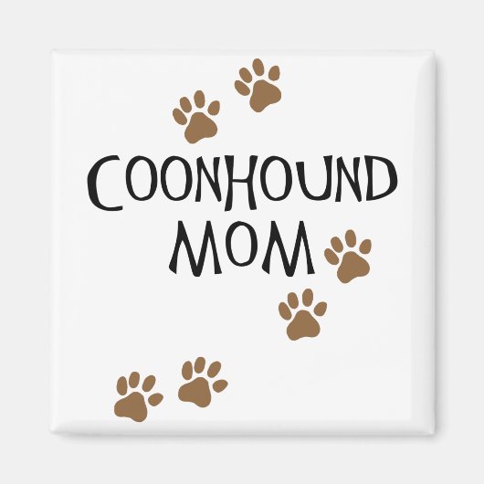 Aimant Coonhound Maman (Devant)