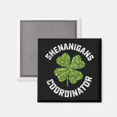 Aimant Coordonnateur de farces drôle de la Saint-Patrick (Recto/Verso)