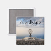 Aimant Coordonnées Nordkapp (Recto/Verso)