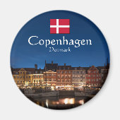 Aimant Copenhague Danemark (Devant)