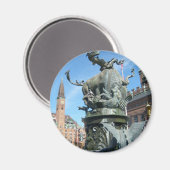 Aimant Copenhague, Danemark (Recto/Verso)