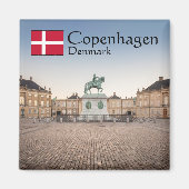 Aimant Copenhague Danemark (Devant)