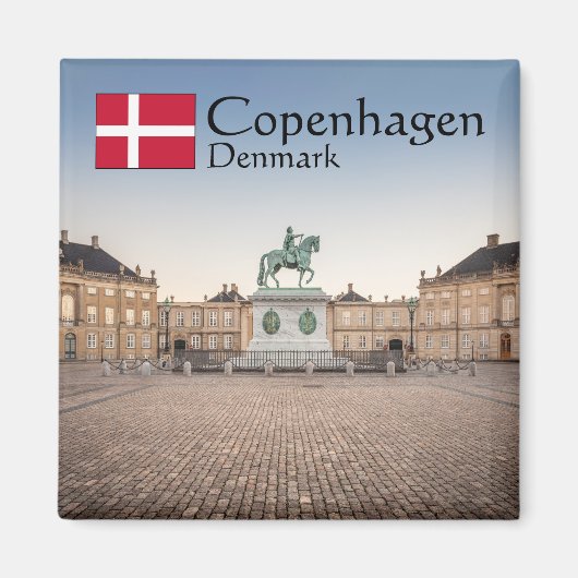 Aimant Copenhague Danemark (Devant)