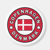 Aimant Copenhague Danemark (Devant)