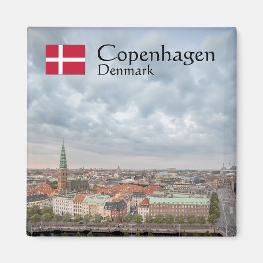 Aimant Copenhague Danemark (Devant)