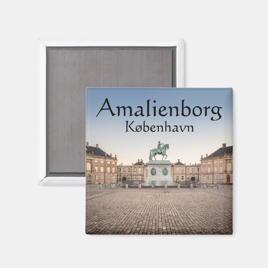 Aimant Copenhague Danemark (Recto/Verso)