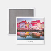 Aimant Copenhague, Danemark (Recto/Verso)