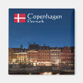 Aimant Copenhague Danemark (Devant)