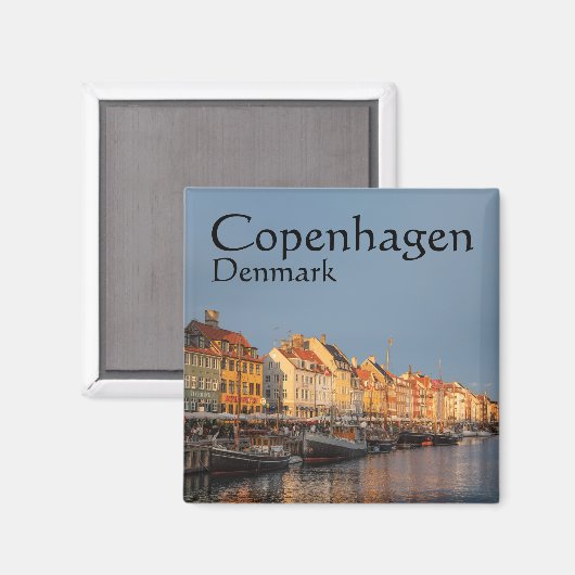 Aimant Copenhague Danemark (Recto/Verso)