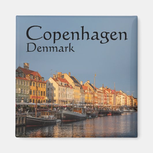 Aimant Copenhague Danemark (Devant)