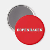 Aimant Copenhague Danemark (Recto/Verso)