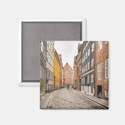 Aimant Copenhague Danemark Souvenir (Recto/Verso)