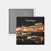 Aimant Copenhague la nuit (Recto/Verso)