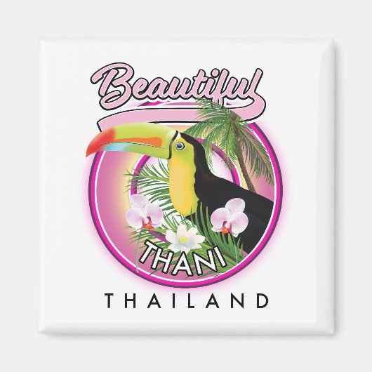 Aimant Copie de Beautiful Thani Thaïlande (Devant)