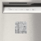 Aimant Copie par télécopieur des figures géométriques (In Situ (Lave-vaisselle))