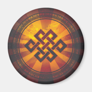 Aimant Copie sans fin vintage de noeud