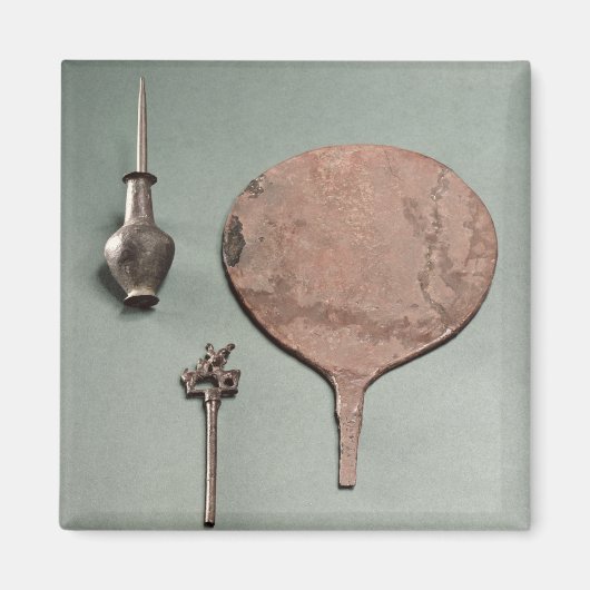 Aimant Copper hairpin, collyrium rod with pot and mirror (Devant)
