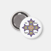 Aimant Coptic cross (Recto/Verso)