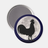 Aimant Coq au clair de lune (Recto/Verso)
