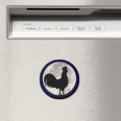 Aimant Coq au clair de lune (In Situ (Lave-vaisselle))