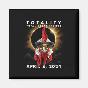 Aimant Coq de poulet solaire Eclipse 2024
